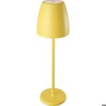 MEGAMAN - Garden lampe de table rechargable IP54 jaune