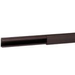 Legrand - Moulure DLP sect 20 x 12,5 mm marron RAL 8014 - long. 2,1 m