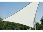 Velleman - Voile solaire - triangle - 5 x 5 x 5 m - couleur: crème
