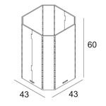 DELTA LIGHT - CONCRETE BOX TR 154