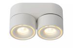 Lucide - YUMIKO - Spot plafond - Ø 7,8 cm - LED Dim. - 2x10W 2700K - Blanc