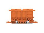 Velleman - Fixing carrier for 2- to 5-pole compact connectors, orange