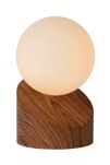 Lucide - LEN - Lampe de table - Ø 10 cm - 1xG9 - Bois