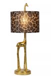 Lucide - EXTRAVAGANZA MISS TALL - Lampe de table - Ø 25 cm - 1xE27 - Or Mat / Laiton