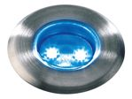 Velleman - Garden lights - astrum blue - spot à encastrer - 12 v - 1 lm - 0.5 w - 12000-15000 k