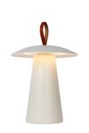 Lucide - LA DONNA - Lampe de table Extérieur - Ø 19,7 cm - LED Dim. - 1x2W 2700K - IP54 - 3 StepDim - Blanc