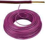 Câble VOB 1,5 mm² Eca - violet ( H07V-U ) - VOB15VI