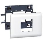 Legrand - Support Mosaic DLP 2 modules couvercle 85mm