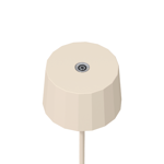DE HENNIN - TWIGGY Sand Table lamp 2,2W rechargeable via micro USB, 9 h of autonomy, dimmable and IP65