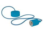 Velleman - Luminaire design à suspension en cordage - bleu
