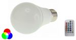 Elimex - RGB LED LAMP - A60 - E27 - 4W + IR REMOTE CONTROL