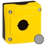 Legrand - Boîte vide Osmoz - 1 trou gris - 3 blocs par trou