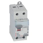 Legrand - Inter diff DX³ 2P 300mA 80A Type A - 2 modules