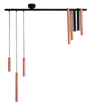 PSM LIGHTING - Hanglamp - Richtbaar - Down - Met Draaibare Arm - Zonder Led Driver Mix Rk - Zwart / Zwart