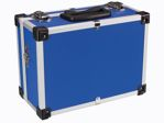 Velleman - Valise à outils en aluminium - 320 x 230 x 155 mm - bleu