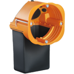 HELIA - O-range® ECON Flex Boîtier electronic étanche à l'air avec 2 vis, 122 x 71 x 75 mm