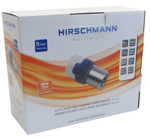 Hirschmann - Rechte push on quick F connector QFC 5