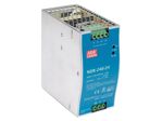 Velleman - 240 w single output industrial din rail power supply 24 v 10 a