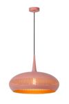 Lucide - RAYCO - Suspension - Ø 45 cm - 1xE27 - Rose