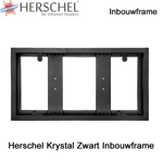 HERSCHEL - Herschel Krystal Ceiling Recess Kit (60x30) - Black