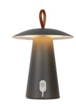 Lucide - LA DONNA - Lampe de table Extérieur Ø 19,7 cm LED Dim. - 1x2W 2700K - IP54 - 3 StepDim - Anthracite