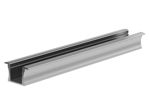 Velleman - Recessed slimline 15 mm - profilé en aluminium pour ruban led - à encastrer - aluminium anodisé - argent - 2 m