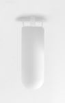 MODULAR - Placebo glass tube down (130mm) white matt
