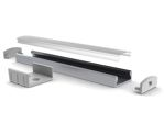 Velleman - Slimline wide - 8 mm - profilé en aluminium pour ruban led - aluminium anodisé - argent - 2 m