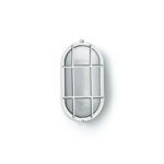 SIMES - PLAF.OVAL CAGE x TC-D 13W WHI