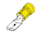 Velleman - Mannelijke connector 6.4mm geel