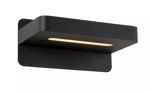 Lucide - ATKIN - Lampe de chevet - LED - 1x6W 3000K - Point rechargement USB - Noir