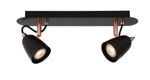 Lucide - RIDE-LED - Spot plafond - LED Dim. - GU10 - 2x5W 3000K - Cuivre
