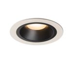 SLV LIGHTING - NUMINOS DL M, plafonnier encastré à LED indoor blanc / noir 4000 K 20 °