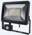 Elimex - Projecteur LED Premium Line + détecteur IR - 30W - 3000K - IP65 - Noir
