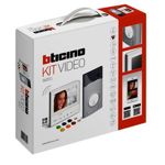 Bticino - AVT - Kit vidéo couleur + Mémoire 1 BP Linea 3000 + Classe 300 X13 WiFi