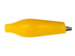 Velleman - Geisoleerde krokodillenklem 27mm - geel