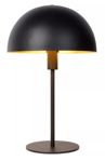 Lucide - SIEMON - Lampe de table - Ø 25 cm - 1xE14 - Noir