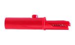Elimex - R8-1A Full insul. alligator clip red