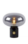 Lucide - CHARLIZE - Lampe de table - Ø 23 cm - 1xE27 - Fumé