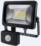 Elimex - Projecteur LED Premium Line + détecteur IR - 10W - 3000K - IP65 - Noir