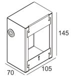 DELTA LIGHT - CONCRETE BOX 186