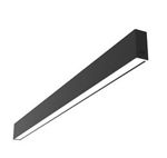 FLOS - In-Finity 35 Mm Section - Black - Surface - 1690 Mm Straight Element - 3.000 K Cri 80 - Reflector Ge