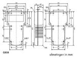 Velleman - Grijze t-behuizing in abs met vaste display - 237/95 x 131/95 x 43mm
