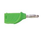 Velleman - Banana plug 4mm stackable - green