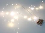 Velleman - Guirlande à led - blanc chaud - 20 leds - sur piles