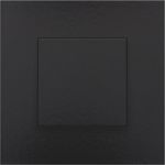 Bouton-poussoir simple, Niko Home Control, Bakelite® piano black coated