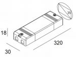 Novalux - Driver. Slim Led 24V - 100W For Systems