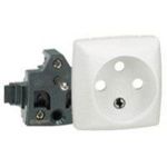 Legrand - Oteo prise de courant 2 P + T 10/16 A - 250 V - composable