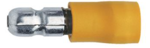 KLAUKE - Geisoleerde ronde mannelijke stekker 4 - 6 mm² 