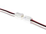 Velleman - Connecteur pour flexible led unicolore avec câble (mâle-femelle)